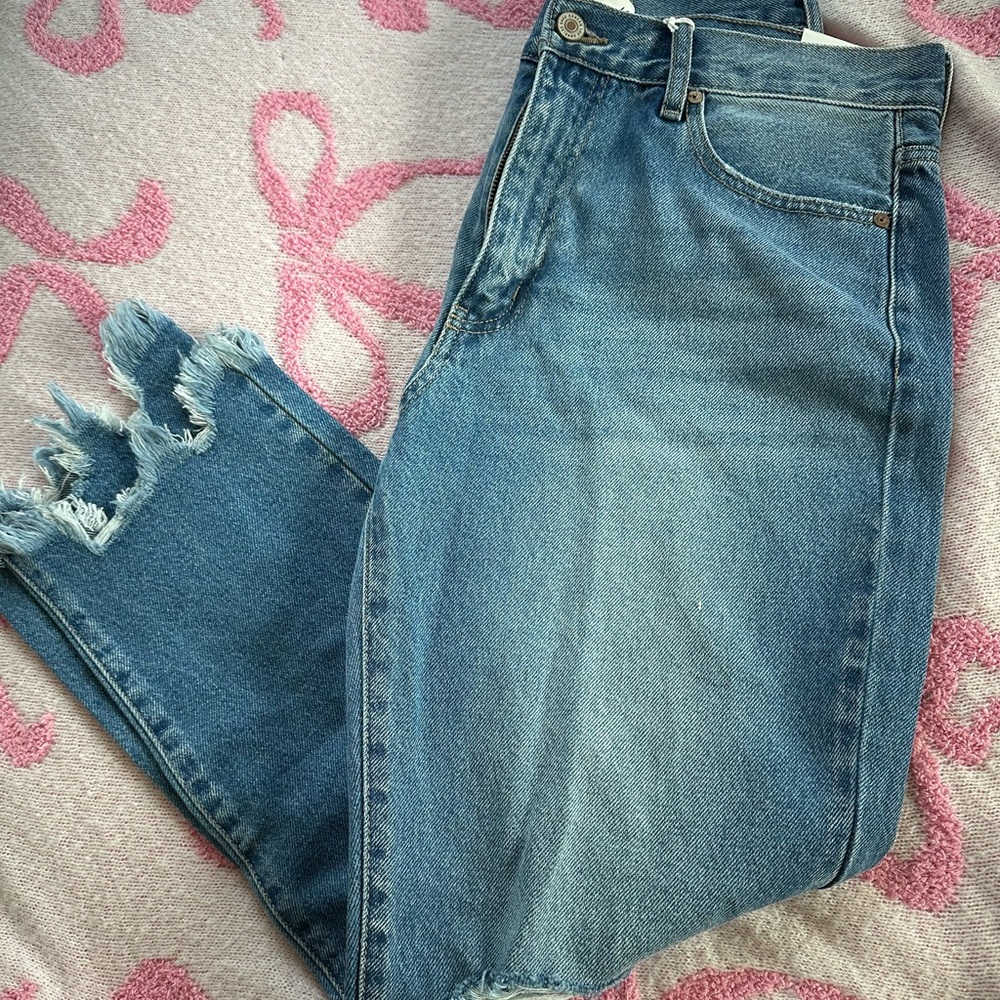 Women's Wide Leg Crop Jeans